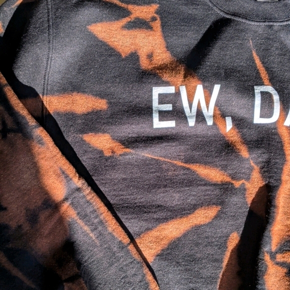 Ew, David Schitts Creek Reverse TieDyed Sweatshirt - Picture 5 of 12